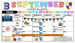 September Calendar